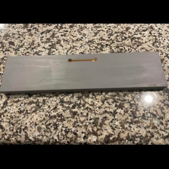 Grey and Navy “Little Man Cave” Sign - Picture 2 of 2